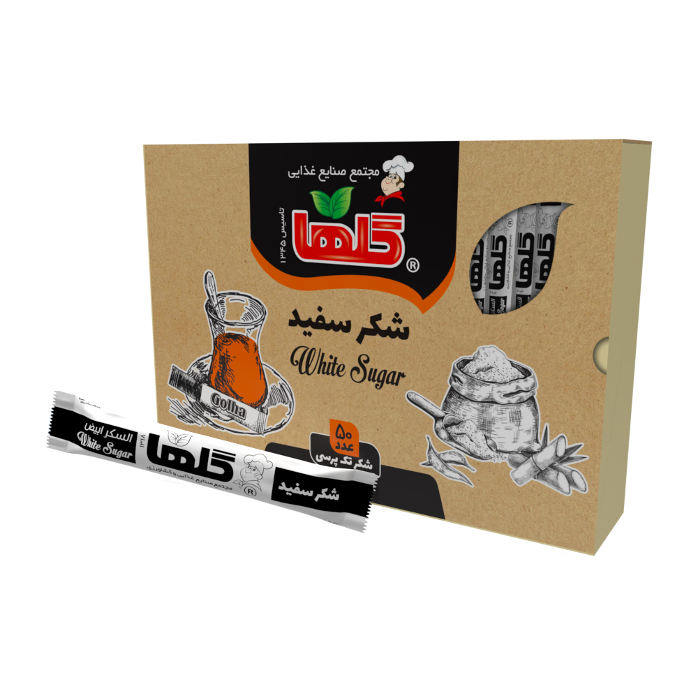 شکر تک پرسی گلها کارتن 5 کیلویی